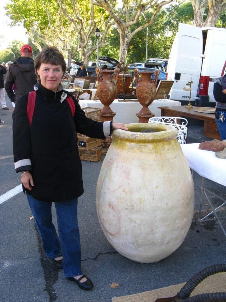 French Brocante Vase