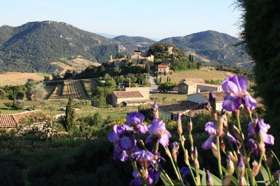 Village of Suzette in Provence France